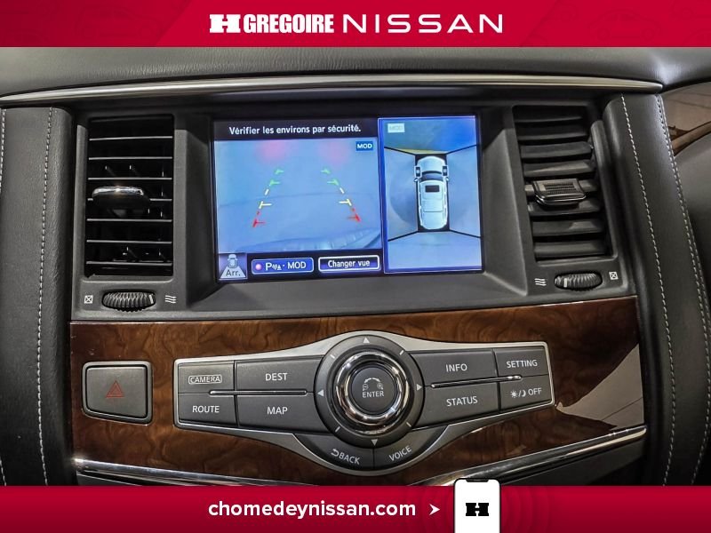 Infiniti QX80 CS6950 | Cuir * Toit * GPS * 7 Places 2017 Blanc Laval - photo #24