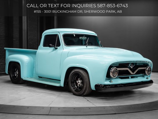 1955 Ford F-100 1955 Blue