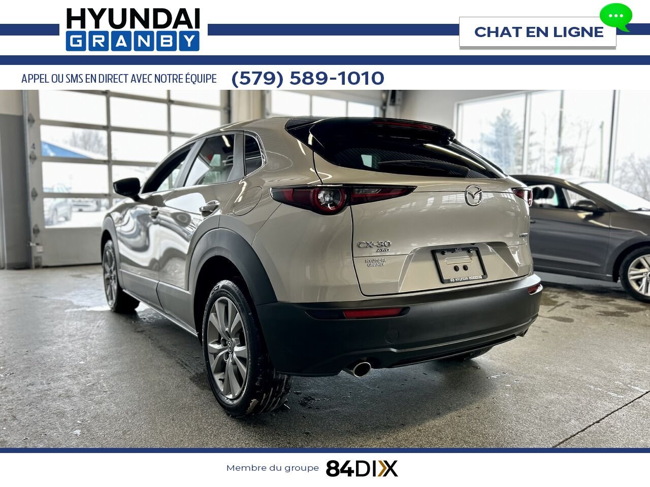 Mazda CX-30 2022 Gris Granby - photo #4