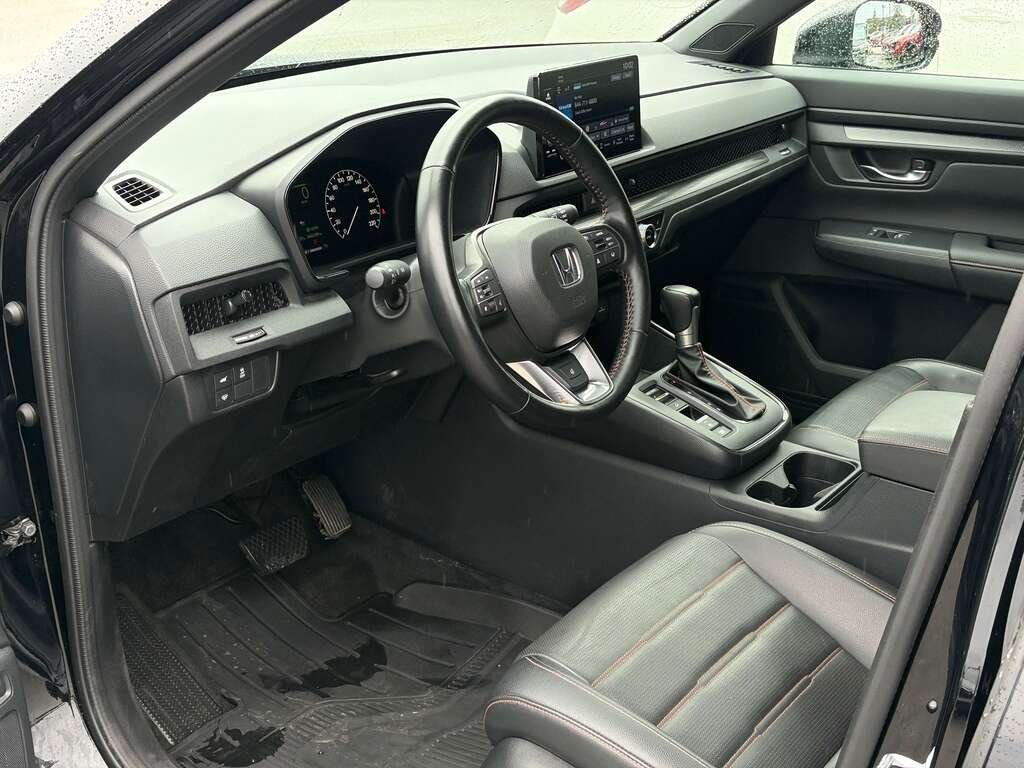 2025 Honda CR-V EX-L HYBRID Black Gatineau - photo #9