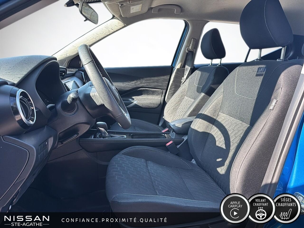 2024 Nissan Kicks SV | CARPLAY | VOLANT CHAUFFANT | DÉMARRAGE À DISTANCE Blue Saint-Jérôme - photo #5