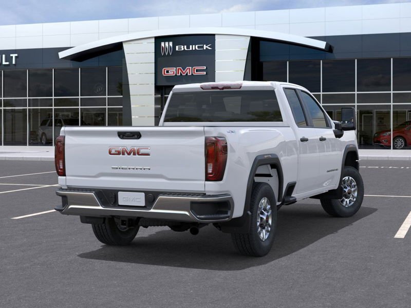2026 GMC SIERRA 2500HD Pro cabine double 4RM 149 po White Sherbrooke - photo #3