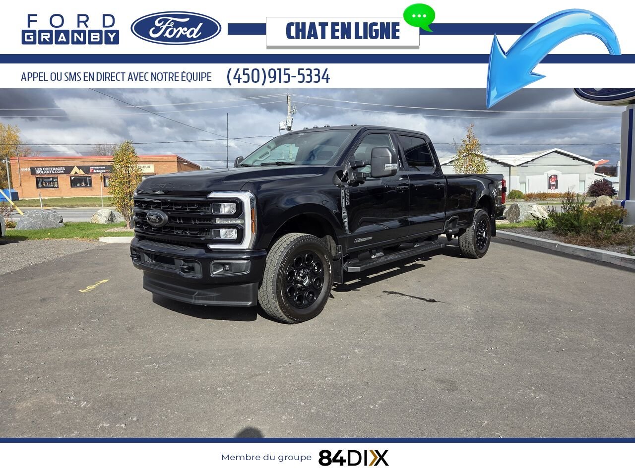 Ford Super Duty F-250 SRW 2024 Noir Granby - photo #2