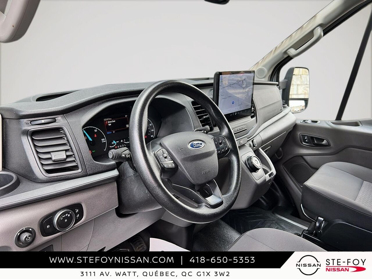 2022 Ford E-Transit Toit surélevé White Ste-Foy - photo #12