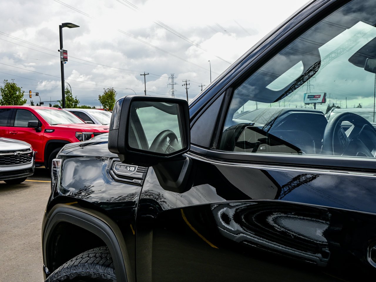 2024 GMC Sierra 1500 4WD Crew Cab 147 Elevation Black Sherwood Park - photo #6