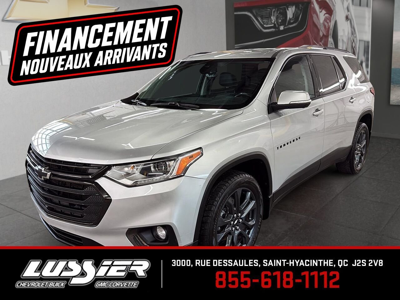 CHEVROLET TRAVERSE RS 2021 Gris Saint-Hyacinthe - photo #0