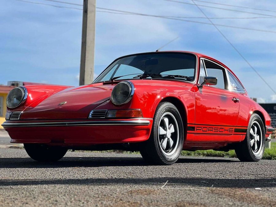 1972 Porsche 911T 1972 Orange