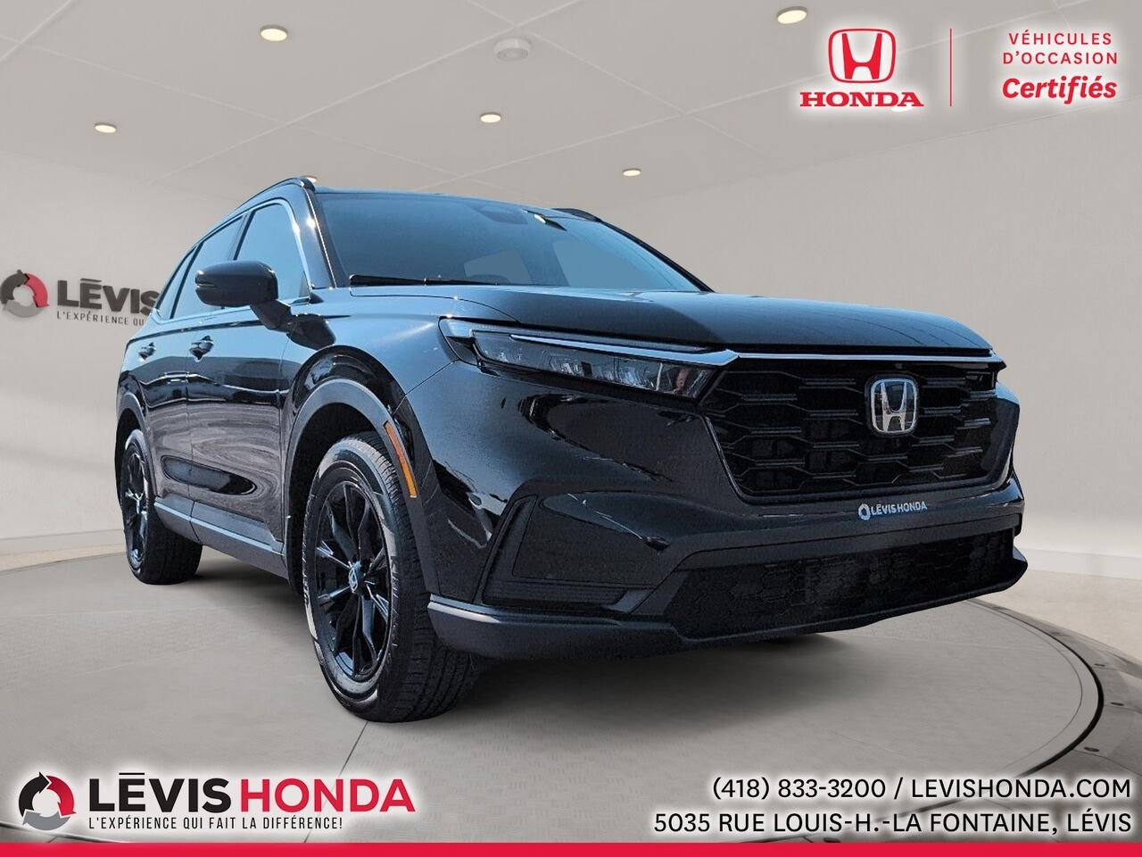 Honda CR-V Sport AWD Sport Traction Intégrale 2023 Noir Lévis - photo #4