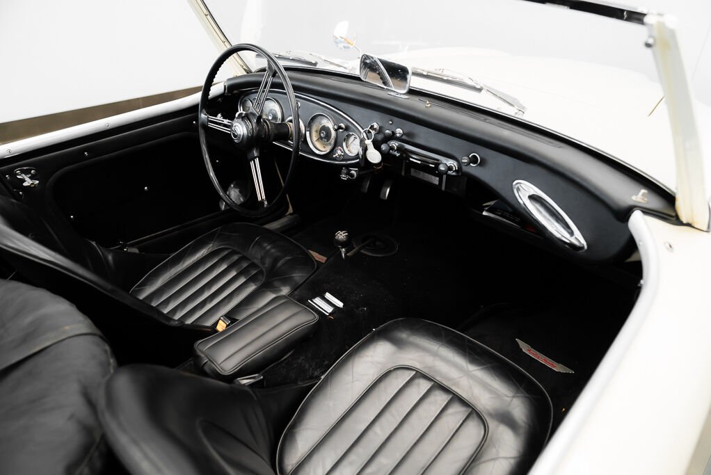 1961 Austin Healey BN7 Mrk 1 White Montreal - photo #13
