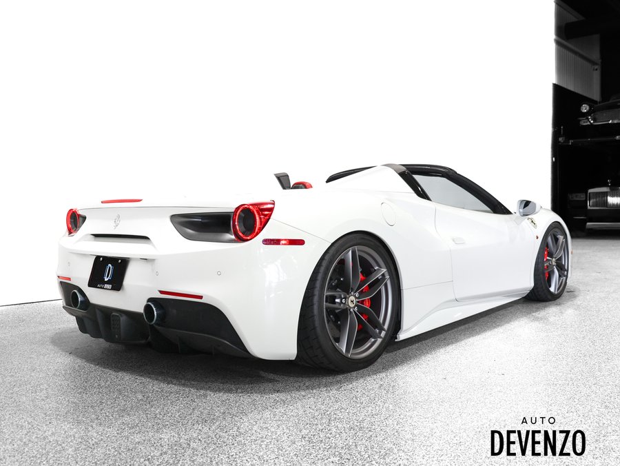 Ferrari 488 2018 2018 Blanc