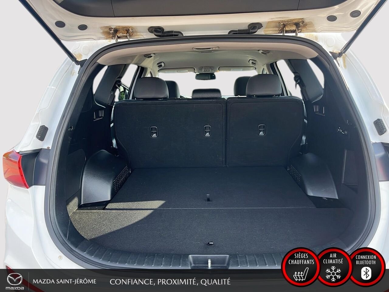2019 Hyundai Santa Fe 2.4L PREFERRED | AWD | VOLANT CHAUFFANT | RÉG. ADAPTATIF | White Saint-Jérôme - photo #22