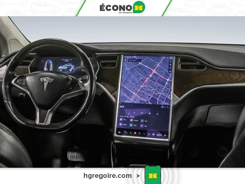 Tesla Model X 2016 Bleu Saint-Eustache - photo #13