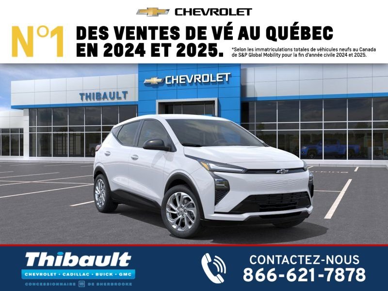 2027 CHEVROLET Bolt Traction avant 4 portes LT SUMMIT WHITE Sherbrooke - photo #0