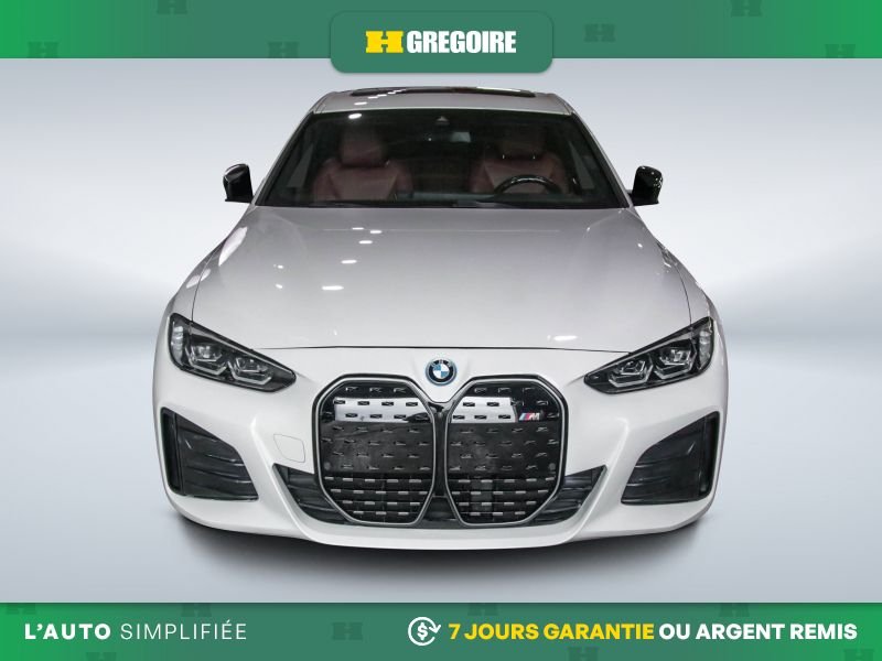 BMW i4 2023 Blanc Saint-Eustache - photo #1