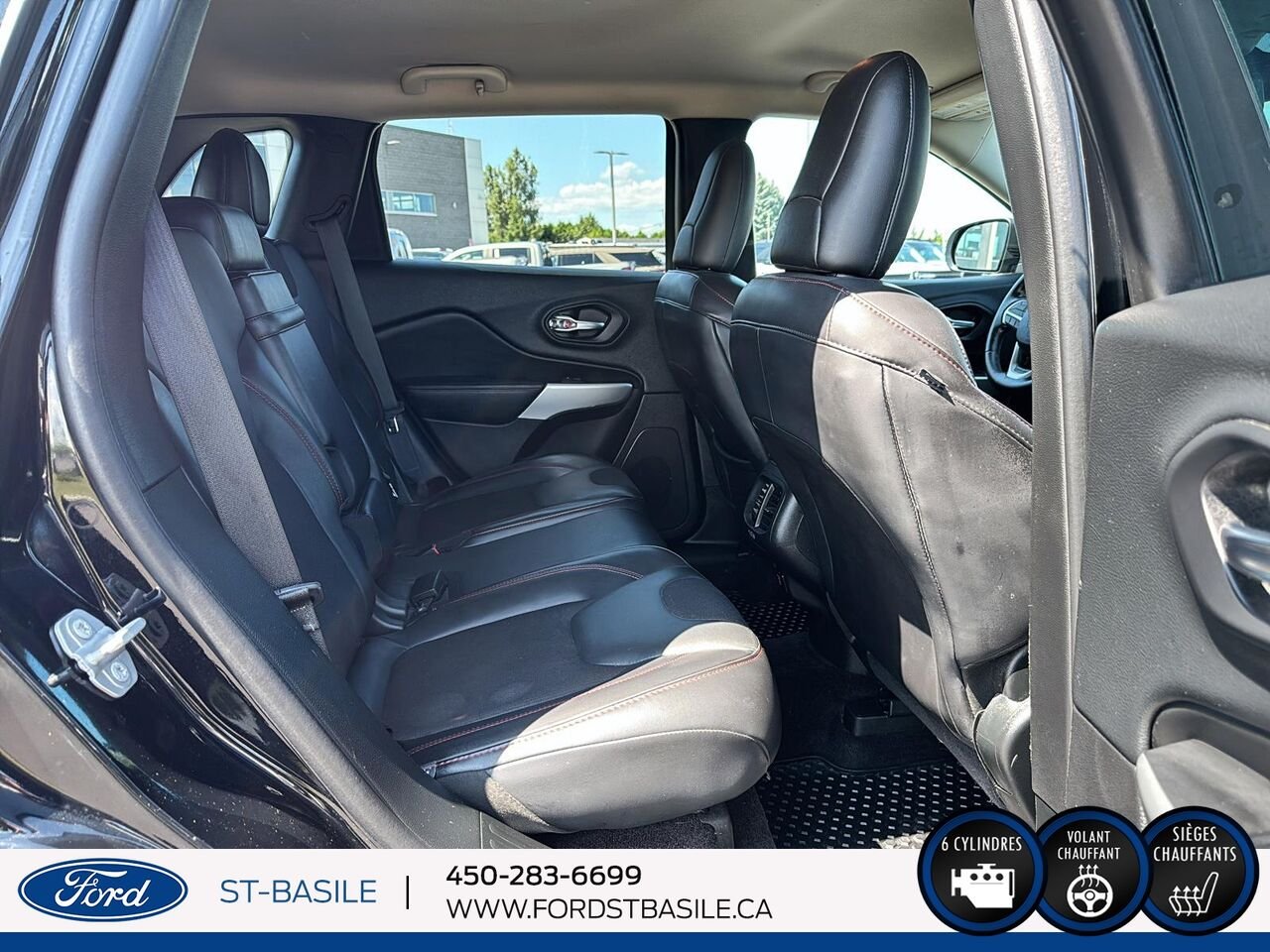 2018 JEEP CHEROKEE Black Saint-Basile-le-Grand - photo #13