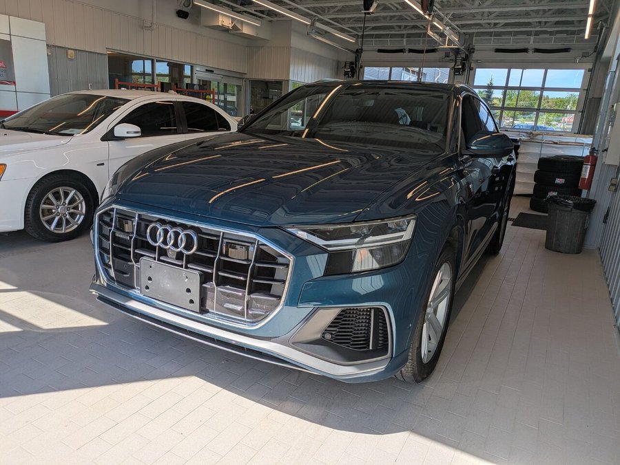 Audi Q8 Progressiv TFSI quattro AWD 2021 Bleu
