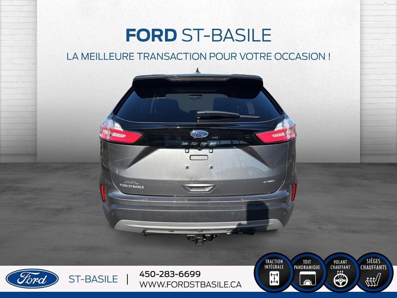 2024 Ford EDGE Grey Saint-Basile-le-Grand - photo #6