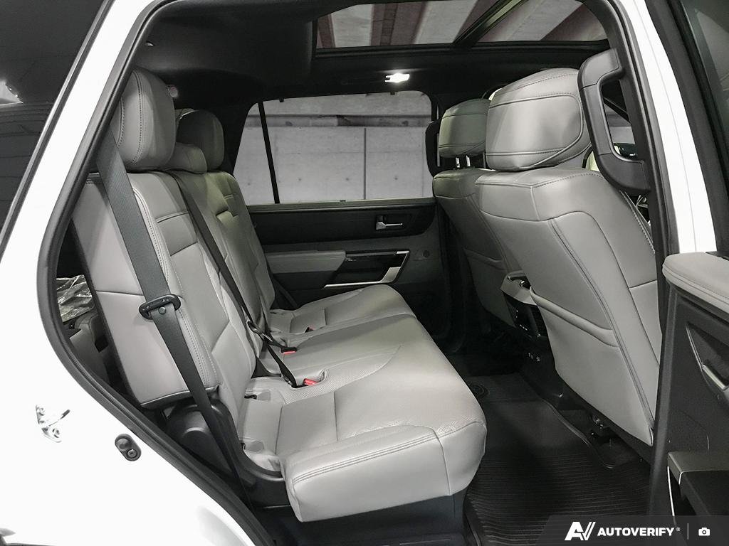 2025 Toyota Sequoia 2500275A | Limited, former executive demo. Under 18,000km Wind Chill Pearl Edmonton - photo #22