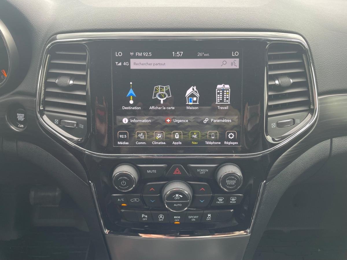 2020 Jeep Grand Cherokee White La Sarre - photo #8