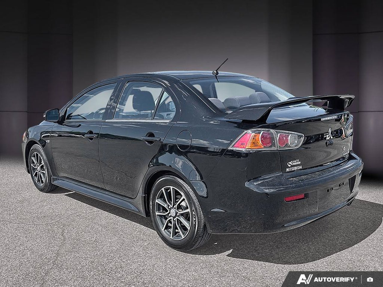 2017 Mitsubishi Lancer JA32U2FU4HU602406 Black Mirabel - photo #2