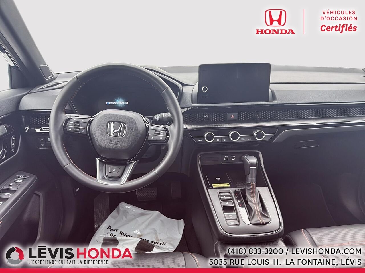 Honda CR-V Touring Hybride AWD Touring Traction Intégrale 2025 Bleu Lévis - photo #16