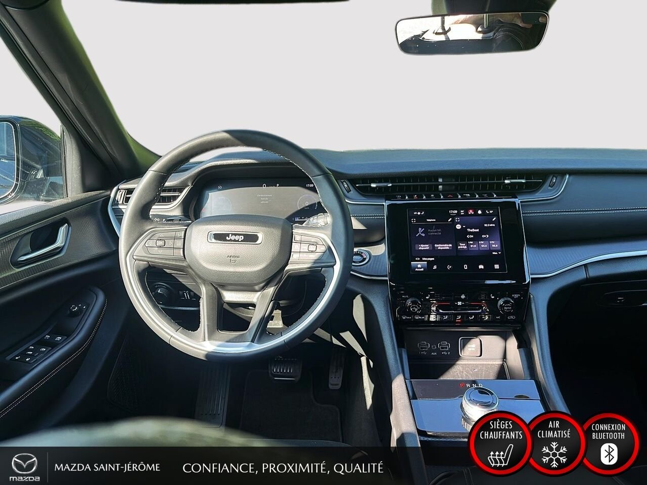 2025 Jeep Grand Cherokee Altitude | GROUPE REMORQUAGE | CUIR | Grey Saint-Jérôme - photo #20