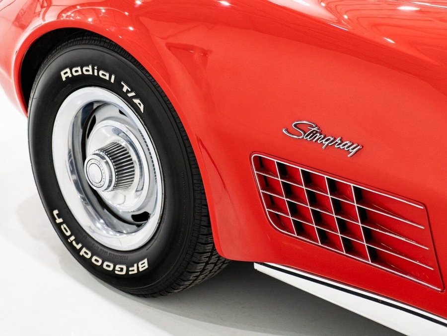 Chevrolet Corvette 1971 1971 Rouge
