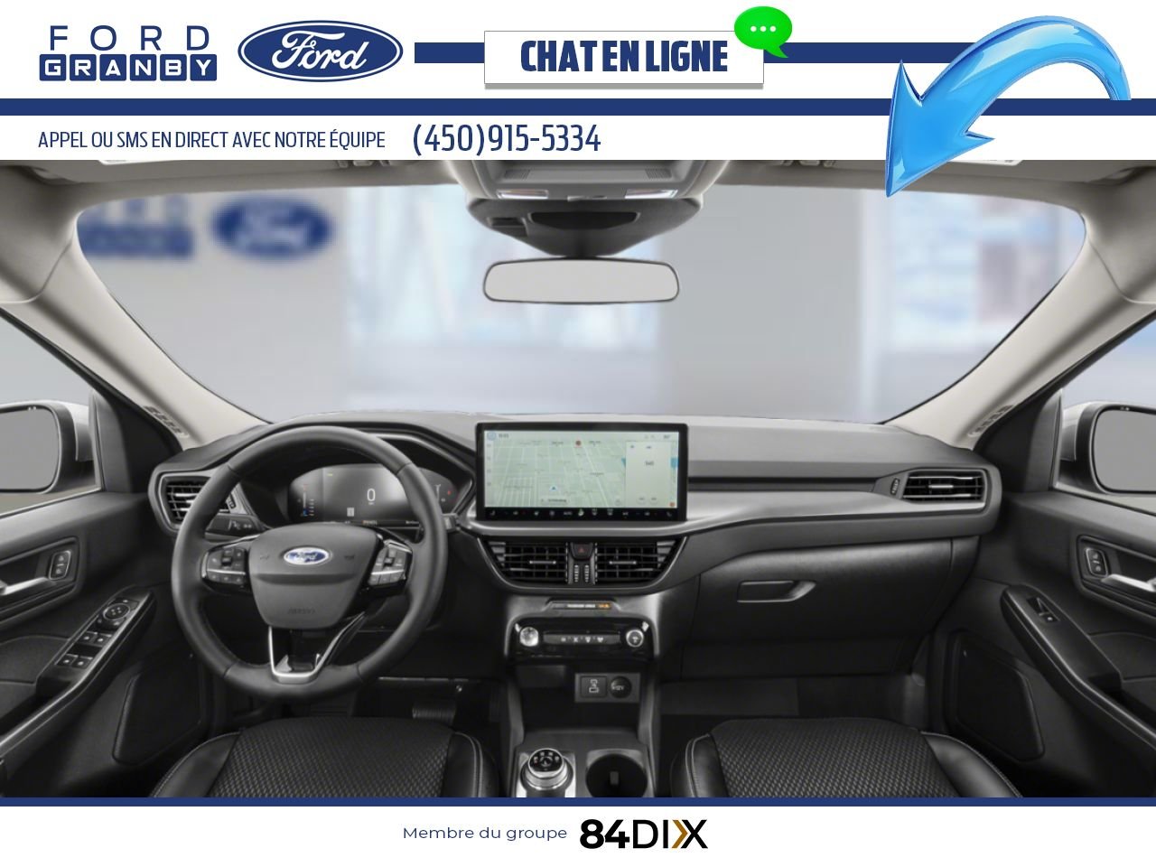 Ford Escape 2025 Noir agate métallisé Granby - photo #11