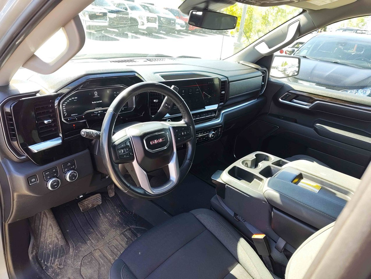 2023 GMC Sierra 1500 4WD Crew Cab 147 SLE Grey Sherwood Park - photo #6