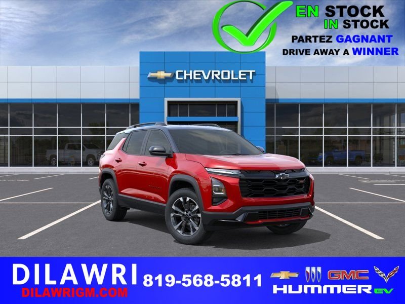 CHEVROLET Equinox RS 4 portes TI 2027 Teinte rouge éclatant Ottawa & Gatineau - photo #0