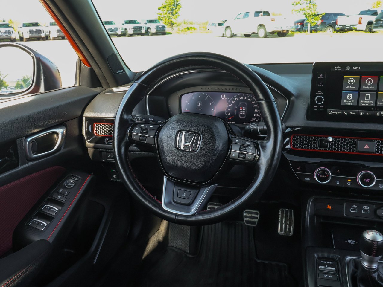 2023 Honda Civic Si Manual Orange Sherwood Park - photo #17
