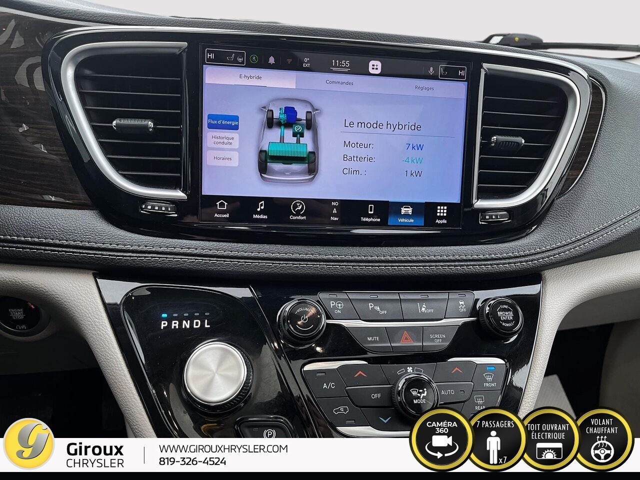 Chrysler Pacifica Hybrid 2022 Blanc Sainte-Agathe-des-Monts - photo #17