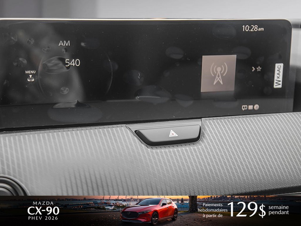 2026 Mazda CX-90 PHEV JM3KKCHAXT1377071 Jet Black Mica Mirabel - photo #18