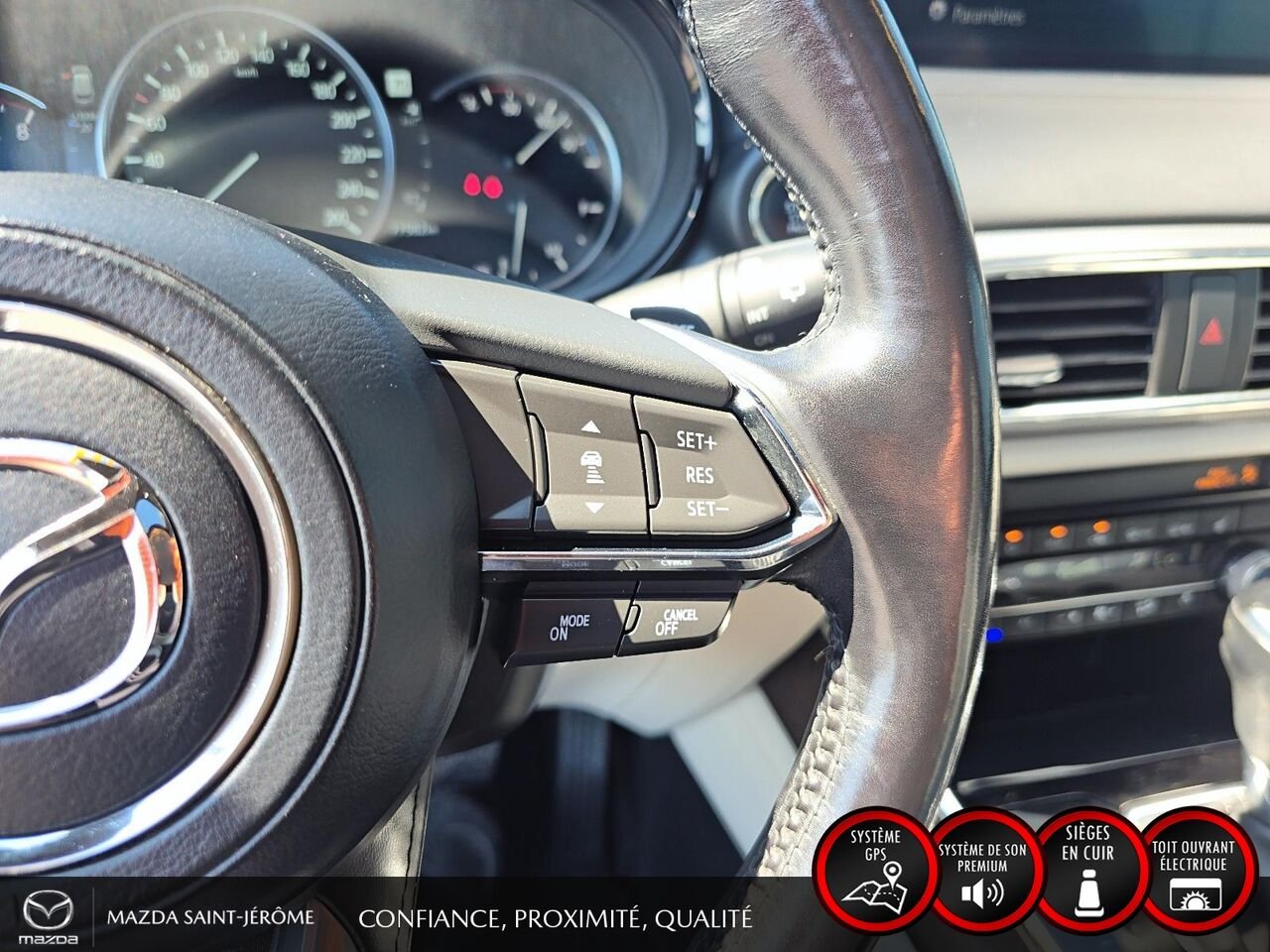 2022 Mazda CX-9 Signature | AWD | TOIT OUVRANT | CUIR | 6 PASS Blue Saint-Jérôme - photo #14