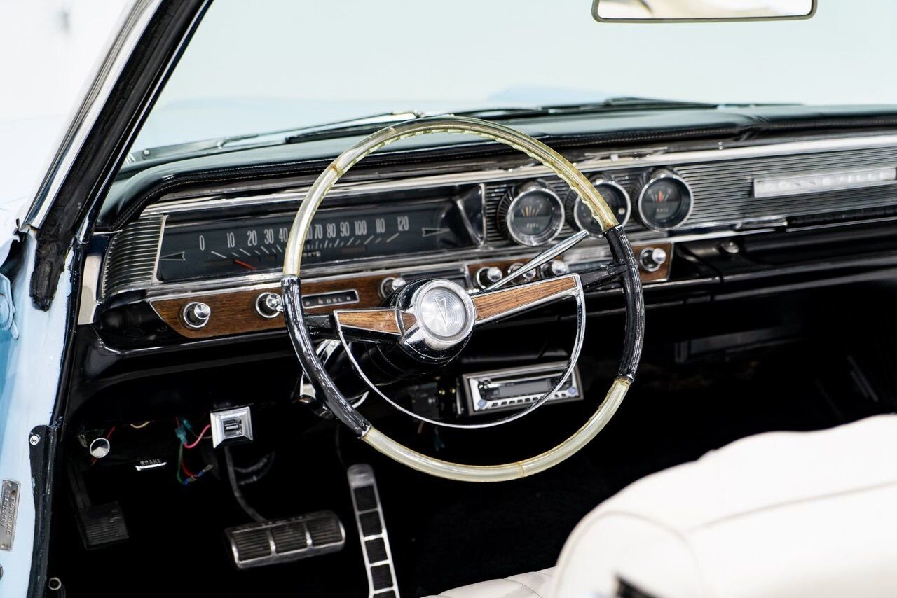 1964 Pontiac Bonneville **PRICE IN USD** Blue Montreal - photo #11
