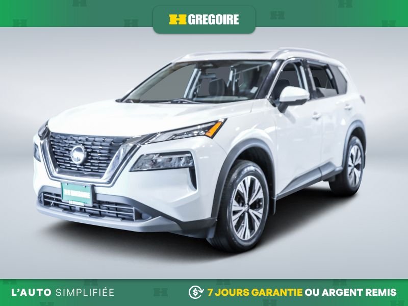 2021 Nissan Rogue White Laval - photo #2