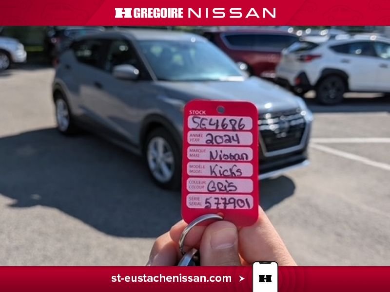 Nissan Kicks 2024 Gris Laval - photo #14