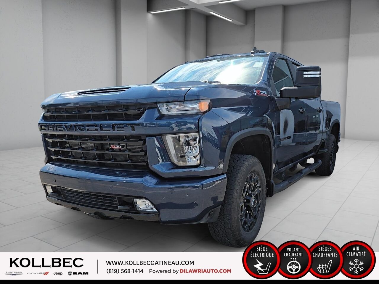 CHEVROLET SILVERADO 2500HD LT Z71 CrewCab 4x4 2023 Bleu Ottawa & Gatineau - photo #0