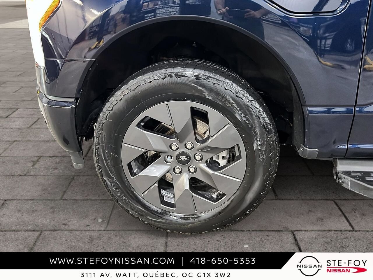 Ford F-150 Lightning GROUPE 510 A, standard range 2023 Bleu Ste-Foy - photo #6