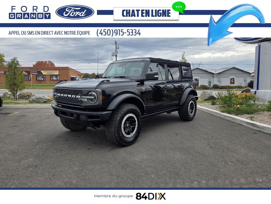 2021 Ford Bronco Black