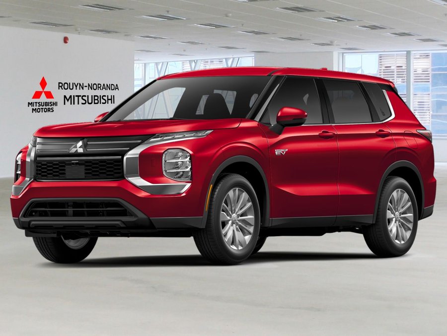 Mitsubishi Outlander PHEV ES S-AWC 2026 Fini taillé diamant Rouge de qualité supérieure