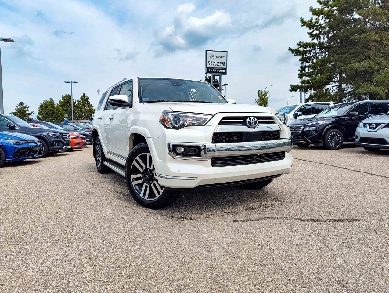 2022 Toyota 4Runner 4WD White Sherwood Park - photo #1