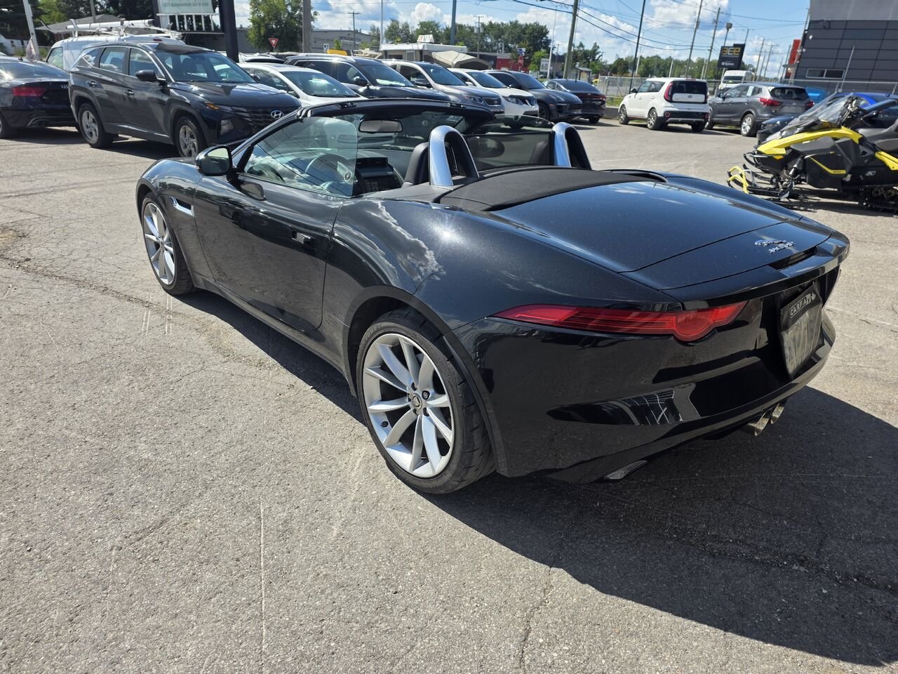 2014 Jaguar F-TYPE Black  - photo #3