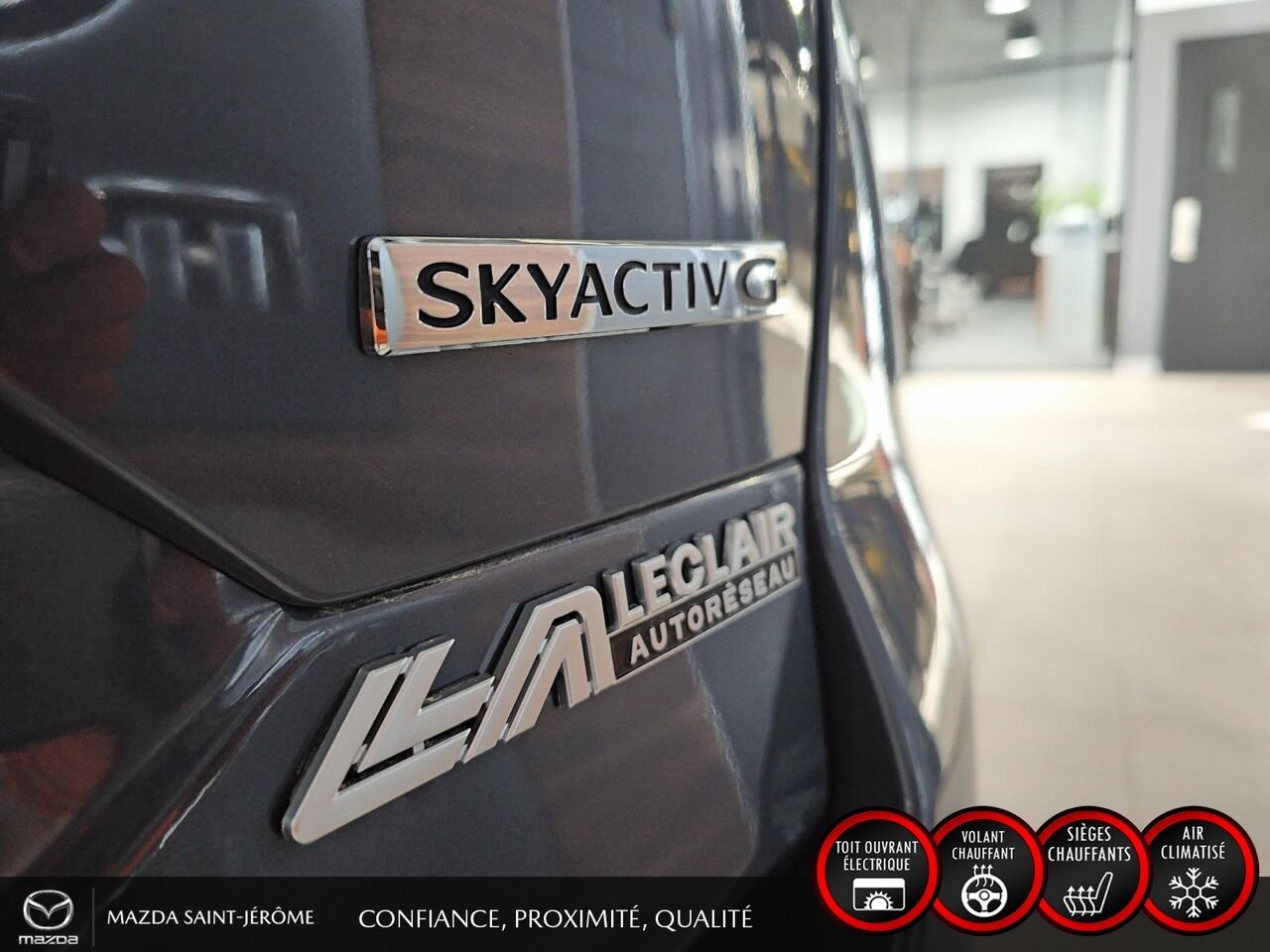 2021 Mazda CX-5 Édition Kuro | CUIR | TOIT OUVRANT | AWD | Grey Saint-Jérôme - photo #8