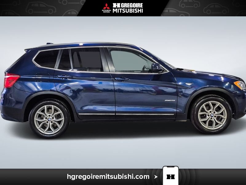 BMW X3 MA4483 | xDrive28i *AWD* Cuir * Mags * Toit * Caméra 2014 Bleu Laval - photo #10