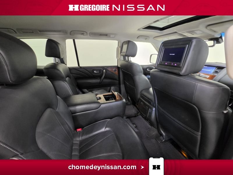 Infiniti QX80 CS6950 | Cuir * Toit * GPS * 7 Places 2017 Blanc Laval - photo #28