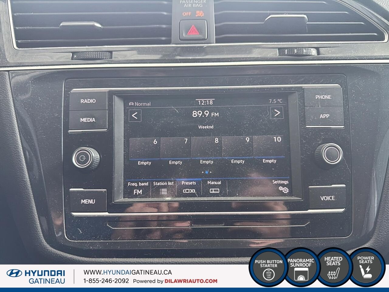 2020 Volkswagen Tiguan Comfortline 4MOTION White Ottawa & Gatineau - photo #13