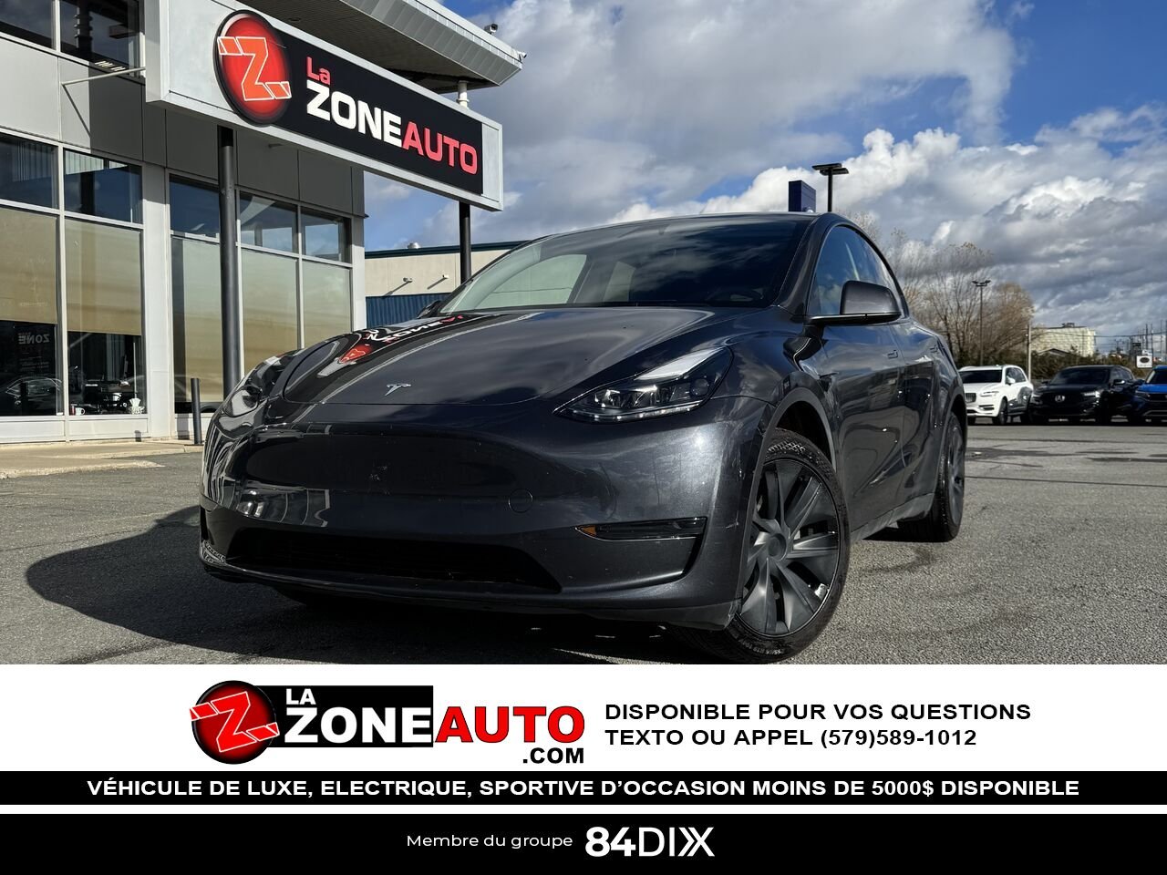2024 Tesla Model Y Grey Granby - photo #0