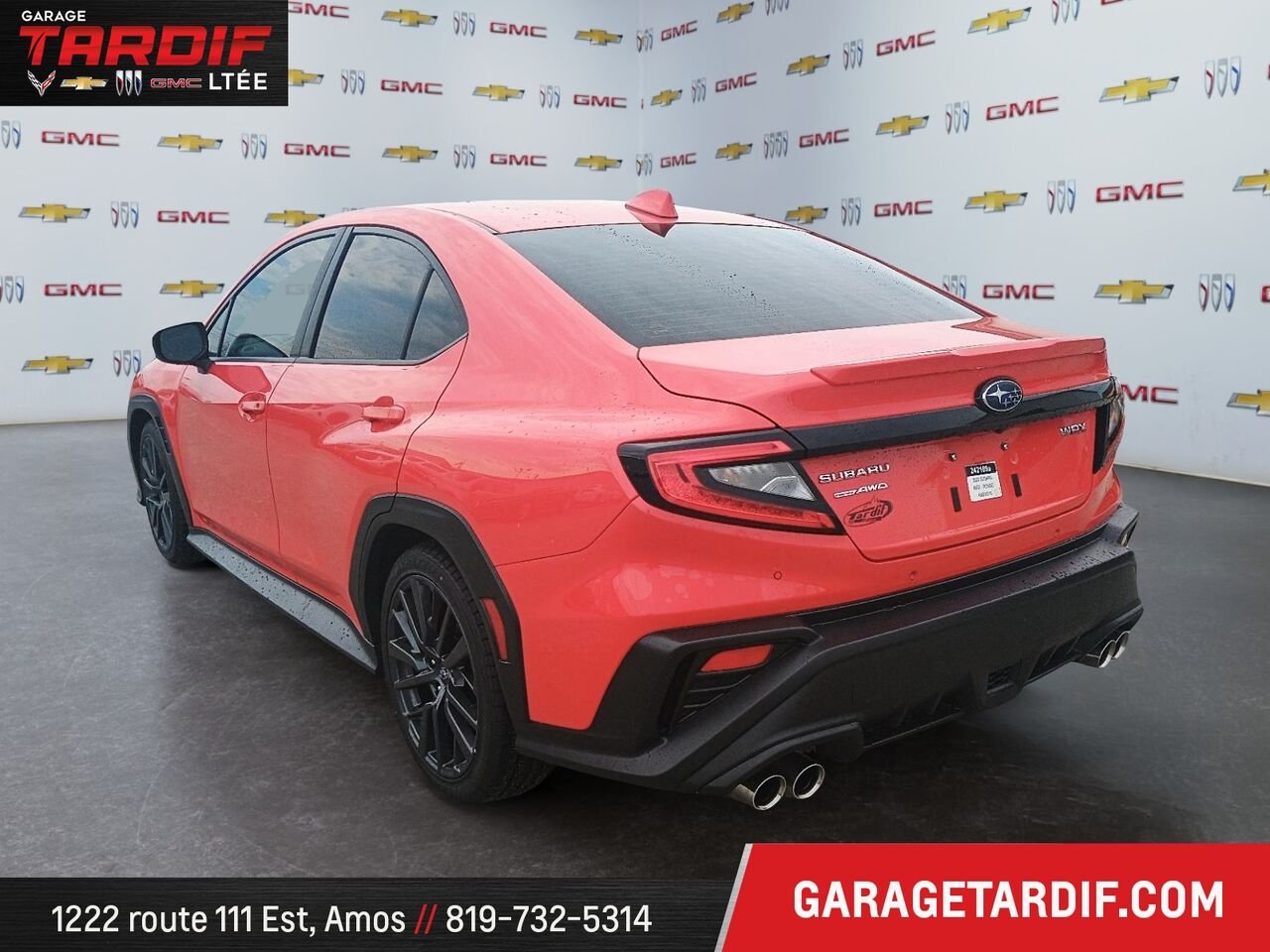 2022 SUBARU WRX SPORT Red Amos - photo #3