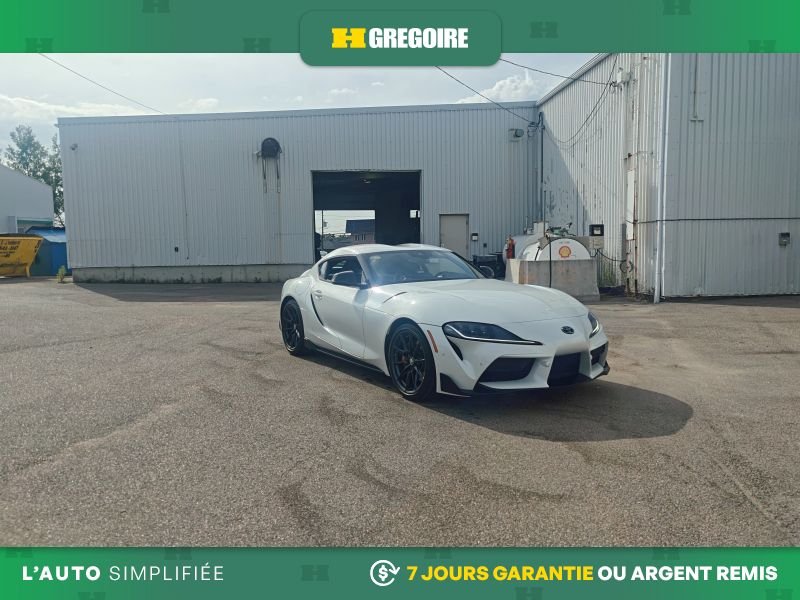 Toyota GR Supra 2023 Blanc Laval - photo #0